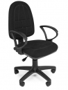 Кресло офисное Chairman 205 чёрное (ткань, пластик, газпатрон 2 кл, ролики)  (00-07033129)