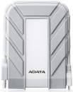 Внешний жесткий диск 1TB A-DATA HD710A Pro, 2,5, USB 3.1, прорезиненный, белый (AHD710AP-1TU31-CWH)