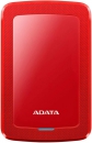 Внешний жесткий диск 2TB A-DATA HV300, 2,5, USB 3.1, красный (AHV300-2TU31-CRD)