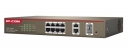 Коммутатор IP-COM S3300-10-PWR-M is a 8-Port 10/100Mbps +2-Port Gigabit TP/SFP Combo Web Smart PoE Switch developed by IP-COM (S3300-10)