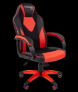 Игровое кресло Chairman game 17 чёрно-красное (00-07024560)