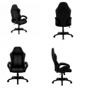 Игровое кресло ThunderX3 BC1 Boss Void чёрное, экокожа (TX3-BC1VOID)