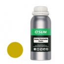 Фотополимерная смола ESUN Water Washable желтая 0,5 л.