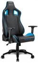 Игровое кресло Sharkoon Elbrus 2 чёрно-синее (ELBRUS-2-BK/BU)