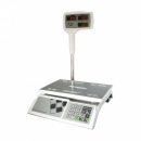 Торговые настольные весы MERTECH M-ER 326 ACPX-15.2 SlimX LED Белые (3050)