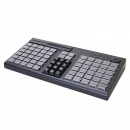 Программируемая клавиатура MERTECH KB-76 USB+KB черная c ридером магнитных карт на 1-3 дорожки (1121)