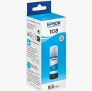 Контейнер с голубыми чернилами для Epson EcoTank L8050, Epson L18050, 70 мл (C13T09C24A)