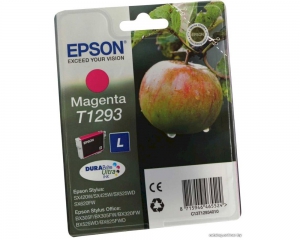 Картридж EPSON T1293 пурпурный увеличенный (C13T12934011/C13T12934012)