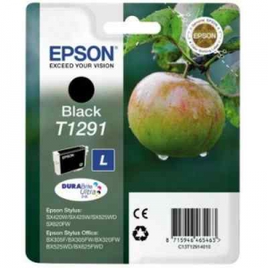 Картридж EPSON T1291 черный увеличенный (C13T12914012/C13T12914011)
