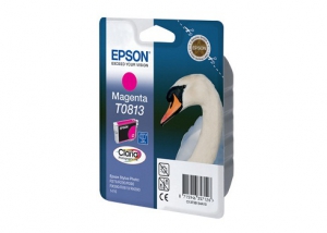 Картридж EPSON T0813 пурпурный увеличенный (C13T11134A10)