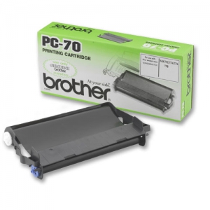 Пленка Brother PC-70 термическая Printing Cartridge (140 стр.) для FAXT72, FAXT74, FAXT76, FAXT78, FAXT7 Plus, FAXT92, FAXT94, FAXT96 (PC70)