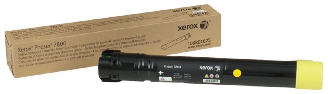 Тонер XEROX Phaser 7800 желтый (106R01625)