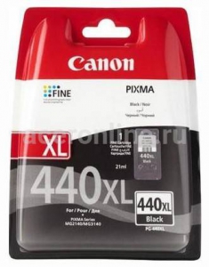 Картридж Canon PG-440XL черный увеличенный Fine Cartridge (600 стр.) для PIXMA-MG2140, MG2240, MG3140, MG3240, MG3540 (5216B001)