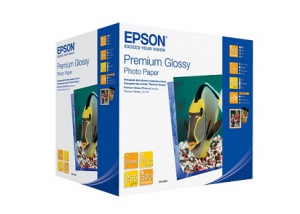 Фотобумага Epson глянцевая, полимерная Premium Glossy Photo Paper 10x15 , 255гр/м2, 10см х 15см, 500 листов (C13S041826)