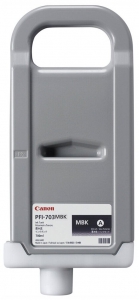 Картридж Canon PFI-703MBK матовый черный Ink Tank (700 мл.) для imagePROGRAF-iPF810, iPF815, iPF820, iPF825 (2962B001)