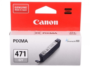 Картридж Canon CLI-471 (GY) серый (125 стр.) для PIXMA-MG5740, MG6840, MG7740 (0404C001)