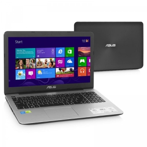Ноутбук ASUS X555Ln 15.6 1366х768 Intel Core i5-4210U 1.7GHz, 4Gb, 500GB, DVD-RW, Nvidia 840M 2G, Wi-Fi, BT, Cam, Win8, dark grey/silver