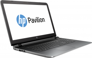 Ноутбук HP Pavilion 15-ab113ur 15.6 1366x768, AMD A10-8700P 1.8GHz, 4Gb, 500Gb, DVD-RW, AMD M360 2Gb, WiFi, BT, Win10, серебристый