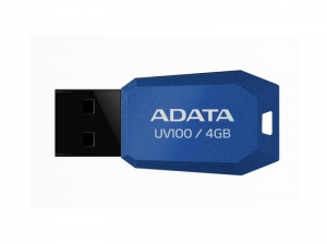 Флеш накопитель 8GB A-DATA UV100, USB 2.0, Синий (AUV100-8G-RBL)