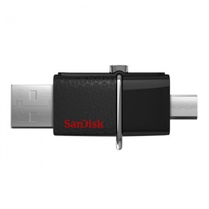 Флеш накопитель 32GB SanDisk Ultra Android Dual Drive OTG, USB 3.0, Black (SDDD2-032G-GAM46)