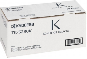 Тонер-картридж Kyocera TK-5230K 2 600 стр. черный для P5021cdn/cdw, M5521cdn/cdw (1T02R90NL0)