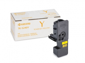 Тонер-картридж Kyocera TK-5240Y 3 000 стр. желтый для P5026cdn/cdw, M5526cdn/cdw (1T02R7ANL0)