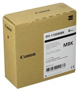 Картридж CANON PFI-1100 MBK матовый черный 160 мл (0849C001)