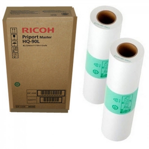 Мастер-плёнка Ricoh для дупликатора тип HQ90L ( 2 рулона, длина 320 мм)  X 110м  формат А3) (893265)