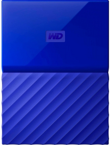 Внешний жесткий диск 1TB Seagate Western Digital WDBBEX0010BBL-EEUE, My Passport 2.5, USB 3.0, синий (WDBBEX0010BBL-EEUE)