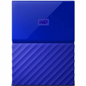 Внешний жесткий диск 4TB Seagate Western Digital WDBUAX0040BBL-EEUE, My Passport 2.5, USB 3.0, синий (WDBUAX0040BBL-EEUE)