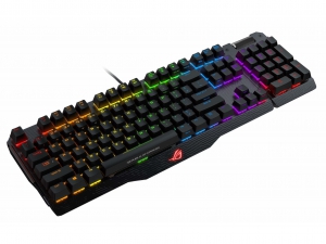 Игровая клавиатура ASUS ROG Claymore, Cherry MX brown switches, RGB подсветка, аллюминиевая рама (90MP00E1-B0RA00)