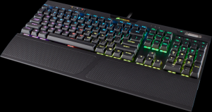 Игровая клавиатура Corsair K70 LUX RGB MK.2, Cherry MX Red, RGB подсветка, алюминий, USB (CH-9109010-RU)