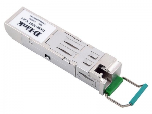 SFP-трансивер D-link DEM-331T/A1A WDM с 1 портом 1000Base-BX-D для одномодового оптического кабеля, до 20/40 км (DEM-331T/A1A)