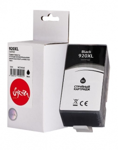 Струйный картридж Sakura CD975AE (№920XL Black) для HP Officejet 6000/6000Wireless/6500/6500Wireless/6500APlus/6500A/7000/7500A, пигментный тип чернил