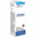 Контейнер Epson T6642 (cyan) голубой Ink Bottle (6,5к стр.) для L-100, L-110, L-120, L-1300, L-132, L-200, L-210, L-222, L-300 (C13T66424A)
