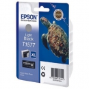 Картридж Epson T1577 (light black) серый Ink Cartridge (25,9 мл.) для Stylus Photo-R3000 (C13T15774010)