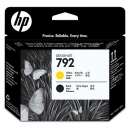 Печатающая головка HP 792 желтая/черная для Designjet (CN702A)