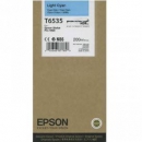 Картридж Epson T6535 (light cyan) светло-голубой Ink Cartridge (200 мл.) для Stylus Pro-4900 (C13T653500)
