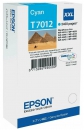 Картридж Epson T7012 XXL (cyan) голубой Ink Cartridge (3,4к стр.) для WorkForce Pro WP-4015, WP-4095, WP-4515, WP-4525, WP-4595 (C13T70124010)