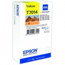 Картридж Epson T7014 XXL (yellow) желтый Ink Cartridge (3,4к стр.) для WorkForce Pro WP-4015, WP-4095, WP-4515, WP-4525, WP-4595 (C13T70144010)