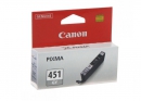 Картридж Canon CLI-451 (GY) серый (700 стр.) для PIXMA-iP8740, MG6340, MG7140, MG7540 (6527B001)