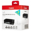 Набор картриджей Canon PGI-29 (MBK/PBK/DGY/GY/LGY) Multipack для PIXMA-PRO-1 (4868B005)