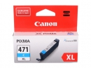 Картридж Canon CLI-471 (CXL) голубой увеличенный (710 стр.) для PIXMA-MG5740, MG6840, MG7740 (0347C001)