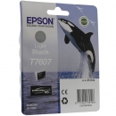 Картридж Epson T7607 (light black) серый Inkjet Cartridge (25,9 мл.) для SureColor SC-P600 (C13T76074010)