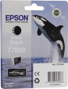 Картридж Epson T7608 (matte black) матовый черный Inkjet Cartridge (25,9 мл.) для SureColor SC-P600 (C13T76084010)