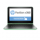 Ноутбук HP Pavilion 11x360 11-k001ur 11.6 1366x768 (сенсорный), Intel Pentium N3700 1.6-2.4GHz, 4Gb, 1Tb, WiFi, BT, Cam, Win8.1, зеленый