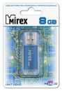 Флеш накопитель 8GB Mirex Unit, USB 2.0, Синий (13600-FMUAQU08)