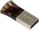 Флеш накопитель 16GB A-DATA DashDrive UC330 OTG, USB 2.0/MicroUSB, Серебро/Черный (AUC330-16G-RBK)