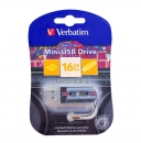 Флеш накопитель 32GB Verbatim Mini Casette Edition, USB 2.0, Black (49391)