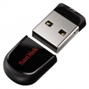 Флеш накопитель 64GB SanDisk CZ33 Cruzer Fit, USB 2.0 Черный (SDCZ33-064G-B35)